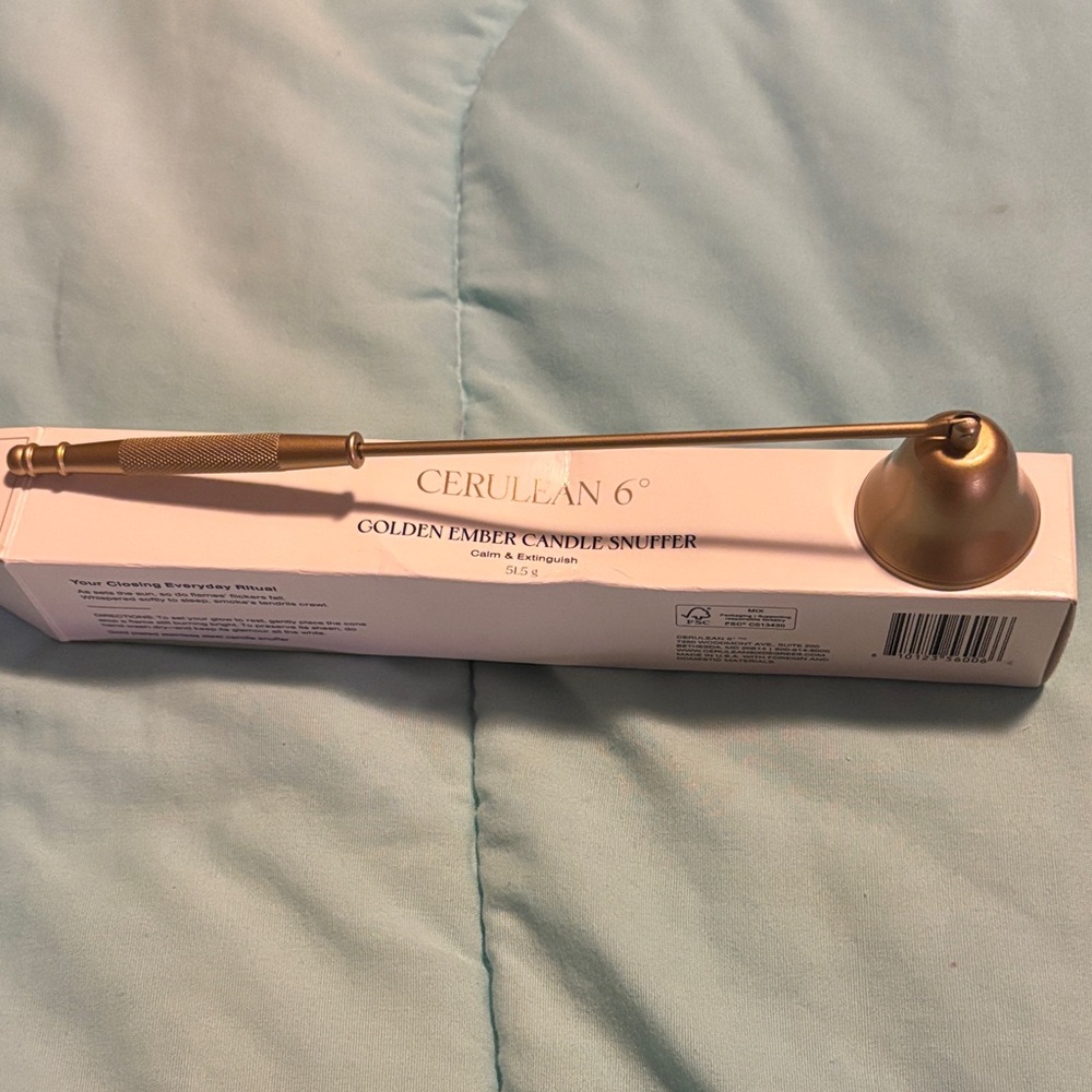 Golden Candle Snuffer